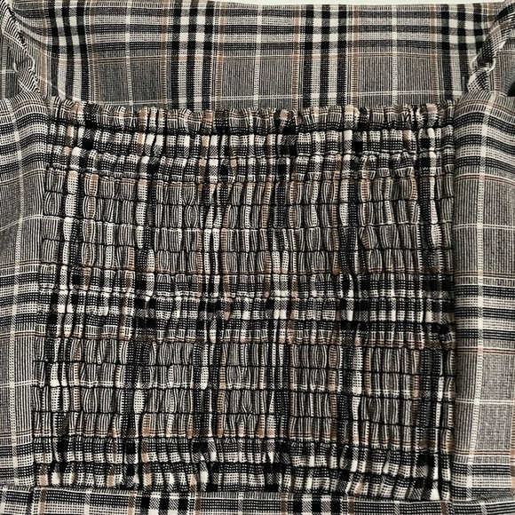 Like New, Wilfred Aritzia Women’s Plaid Spaghetti Strap Mini Dress Size 2 - Picture 8 of 12